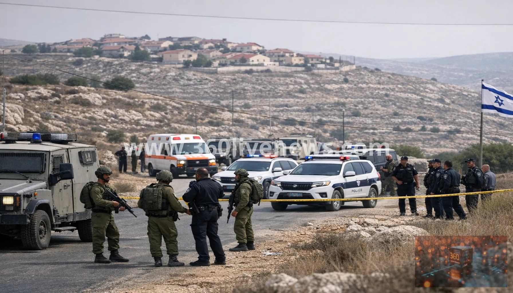 Palestinian suspect killed after settler stabbed near Usarin in West Bank