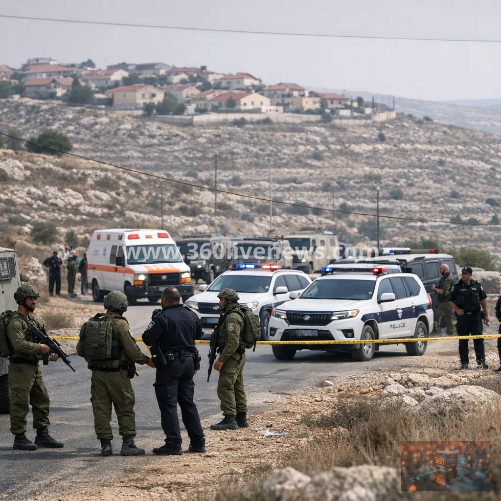 Palestinian suspect killed after settler stabbed near Usarin in West Bank