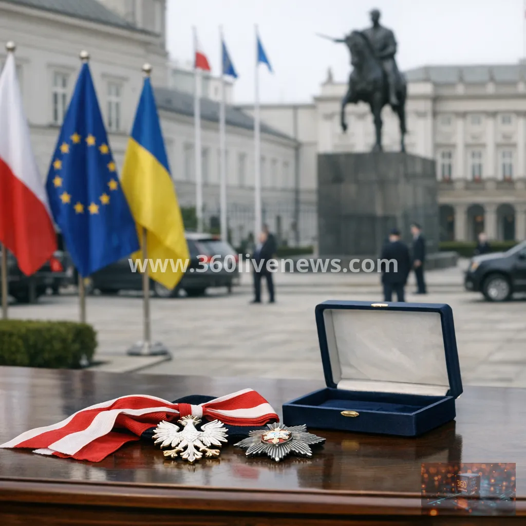 Poland strips Zelensky of top state honour amid UPA naming row