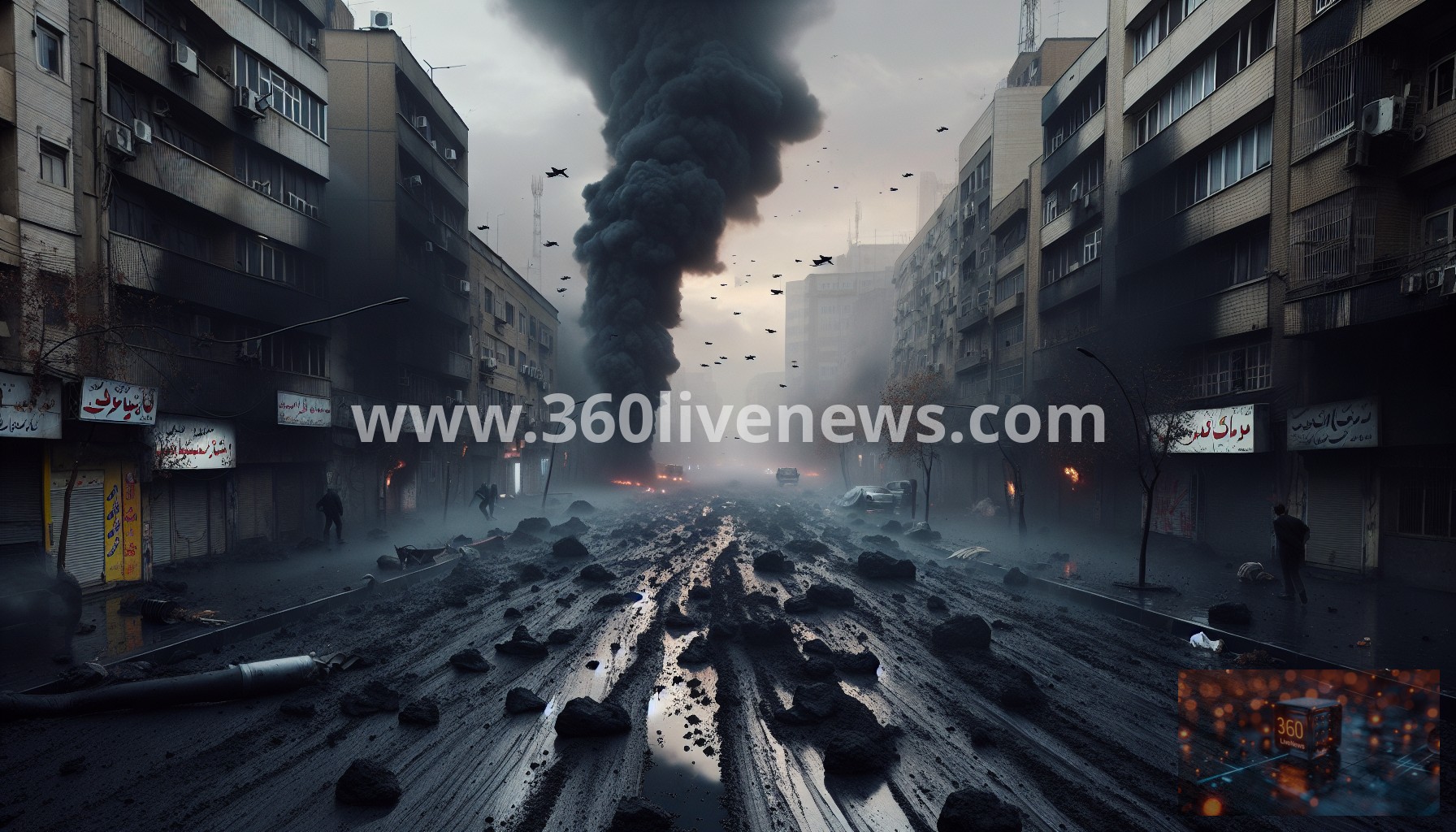 Air strikes in Iran lead to significant pollution issues in Tehran, raising health concerns for nearly 10 million residents