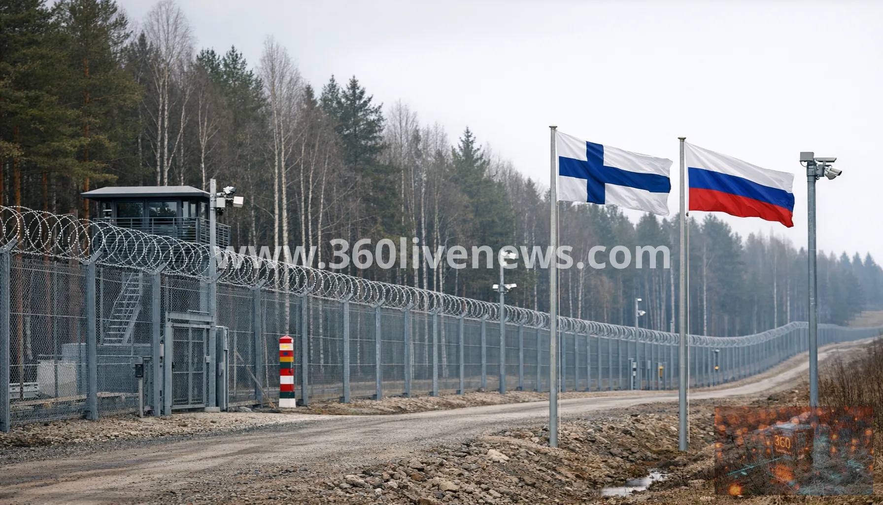Finland unveils expanded border fence on Russian frontier amid hybrid warfare concerns