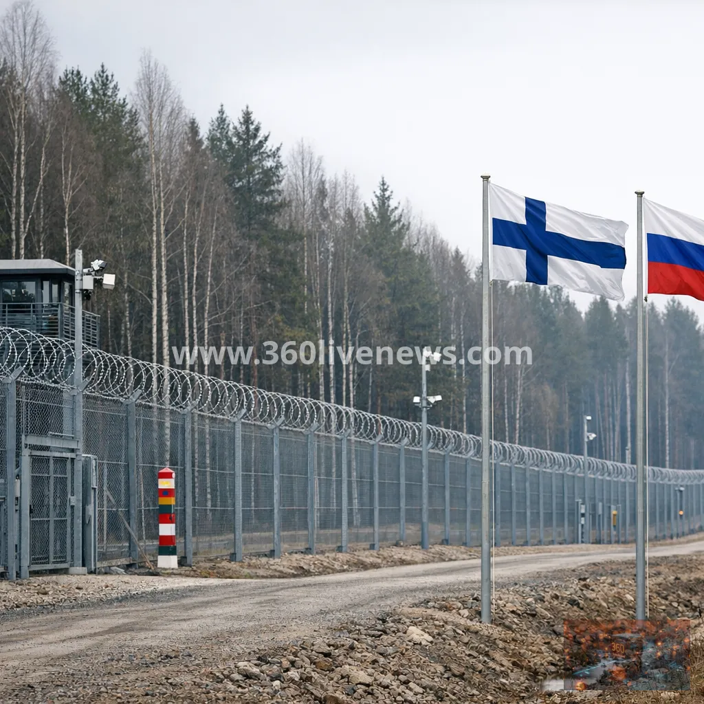 Finland unveils expanded border fence on Russian frontier amid hybrid warfare concerns