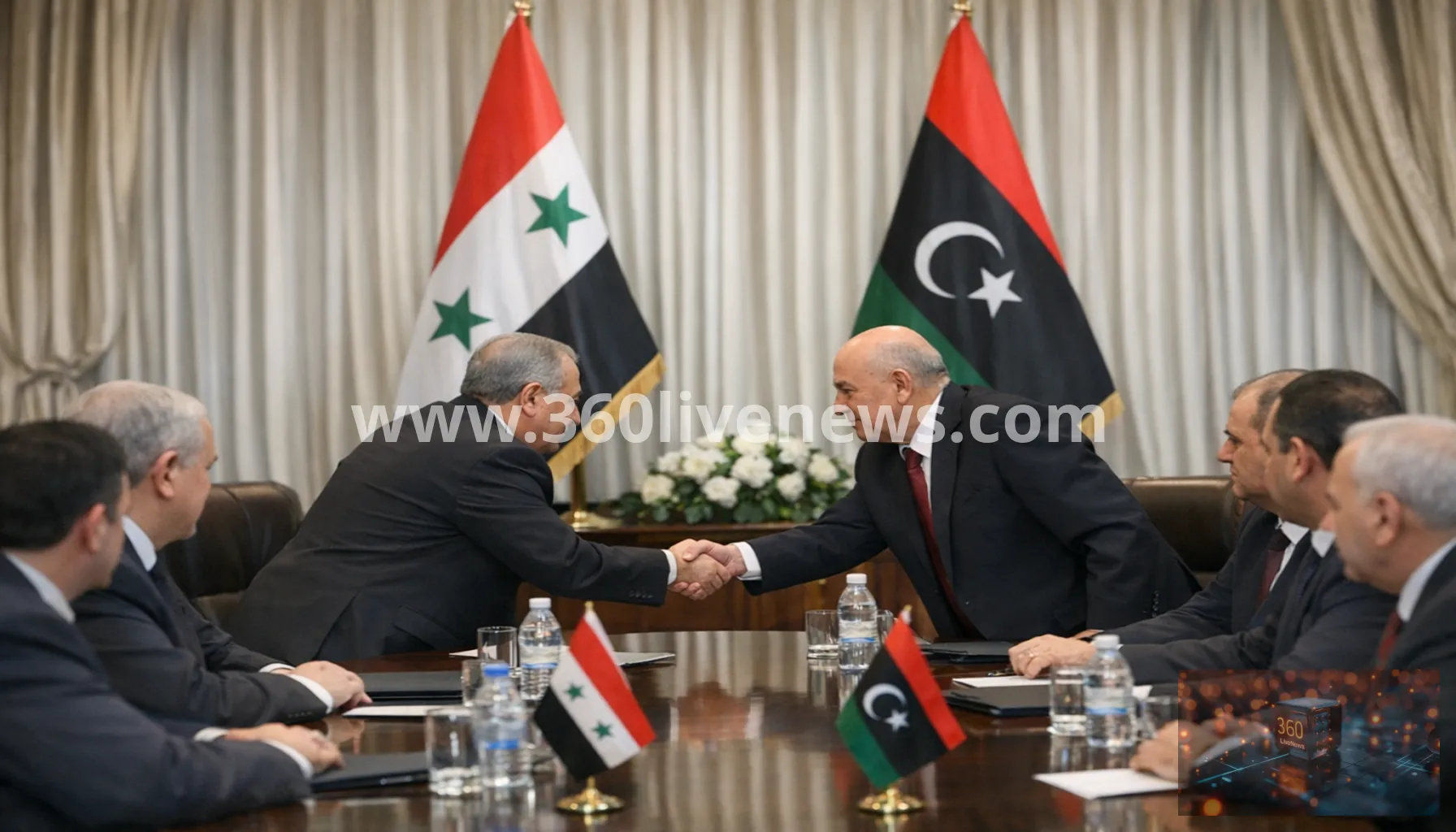 Syria and Libya reopen diplomatic ties after Tripoli talks