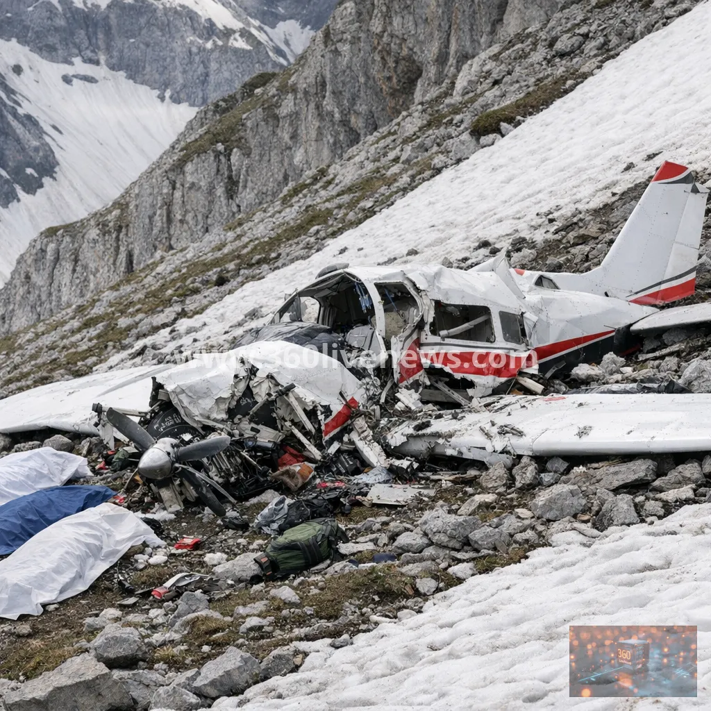 Two Britons among three killed in Swiss Alps light aircraft crash