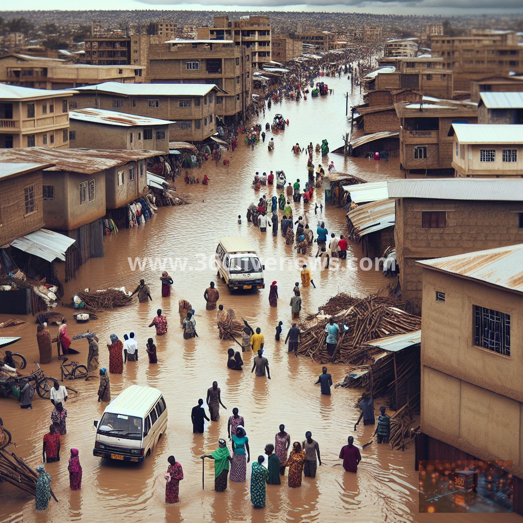 Flooding in Kenya leads to 88 deaths and displaces over 34,000 people, impacting Nairobi and 21 counties
