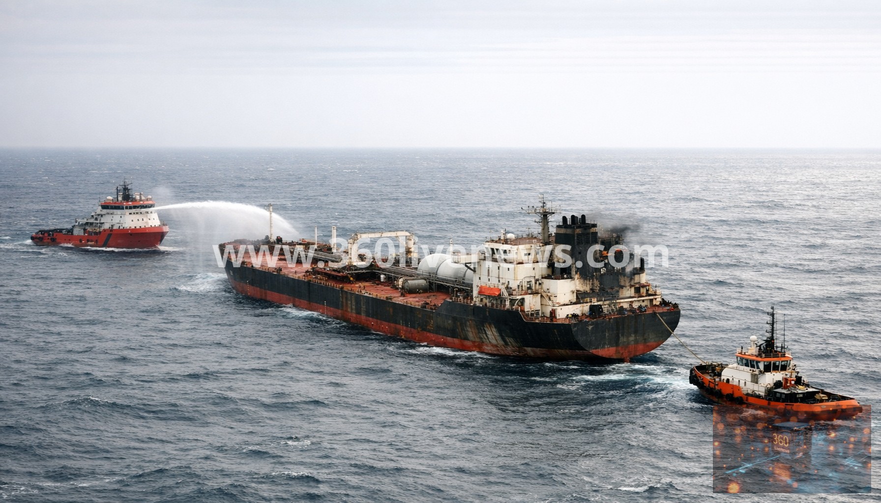 Rescue Effort Fails for Russian Tanker Adrift After Drone Attack