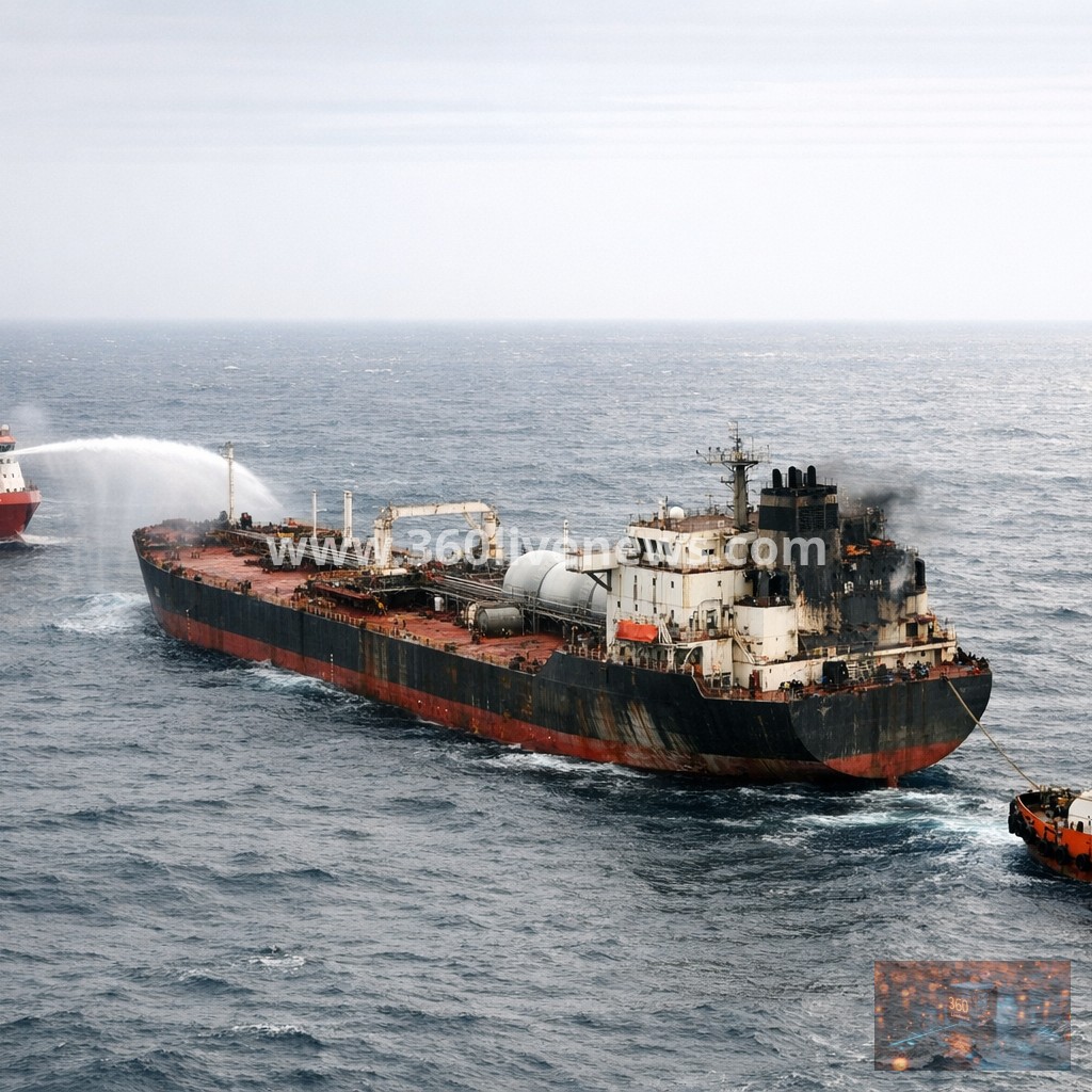 Rescue Effort Fails for Russian Tanker Adrift After Drone Attack