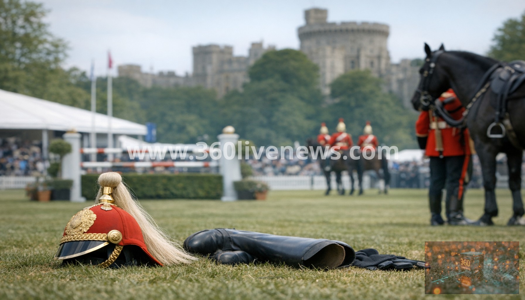 Soldier dies after fall from horse at Royal Windsor Horse Show