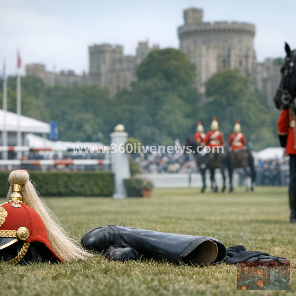 Soldier dies after fall from horse at Royal Windsor Horse Show