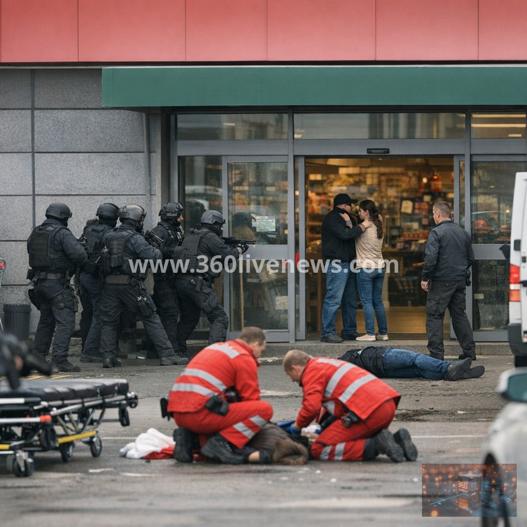 Gunman kills six and takes hostages in Kyiv before police shoot him dead