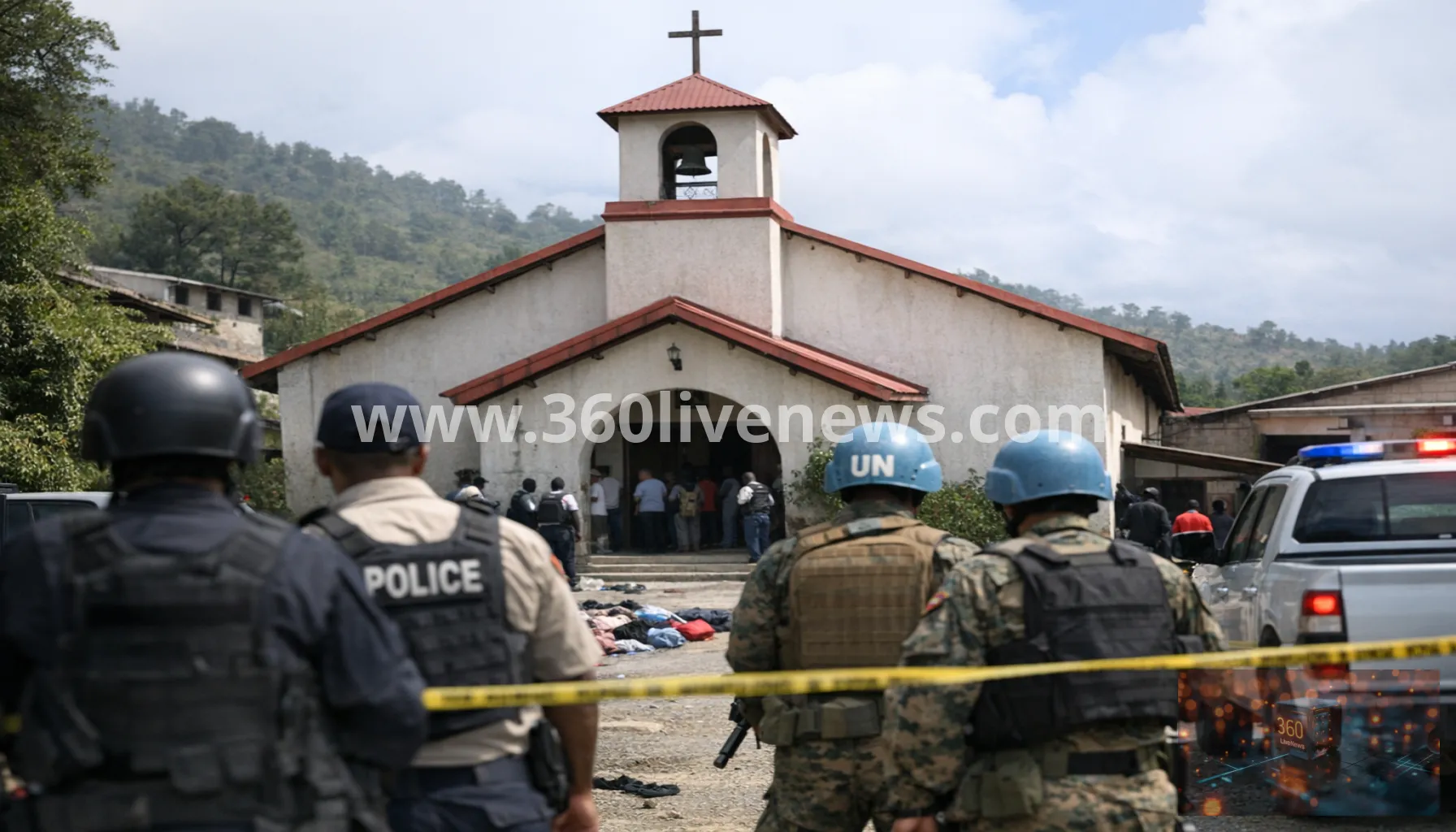 Around 40 displaced people killed in church attack near Haiti's capital