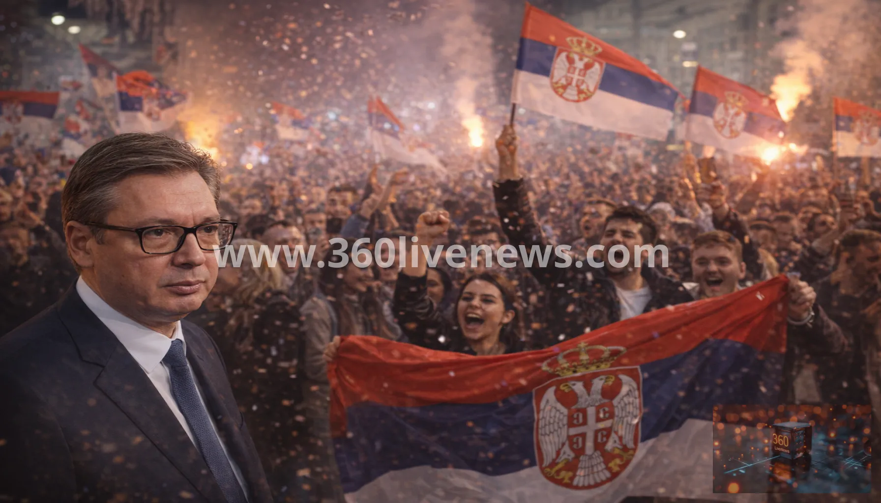 Student-backed movement wins Serbia snap parliamentary election, ending ruling party's long grip on power