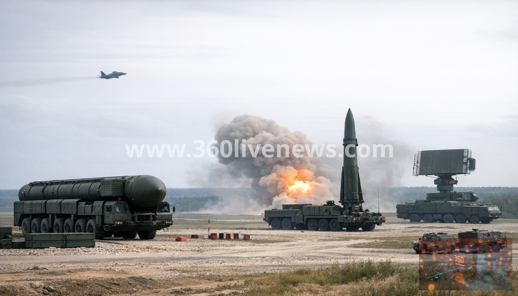 Russia and Belarus stage joint nuclear weapons drills