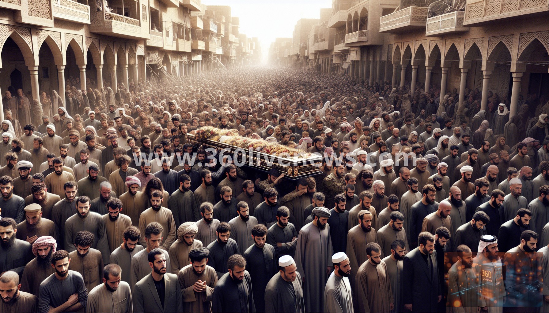 Tehran mourns senior security officials as authorities announce crackdown on alleged traitors following large funeral processions