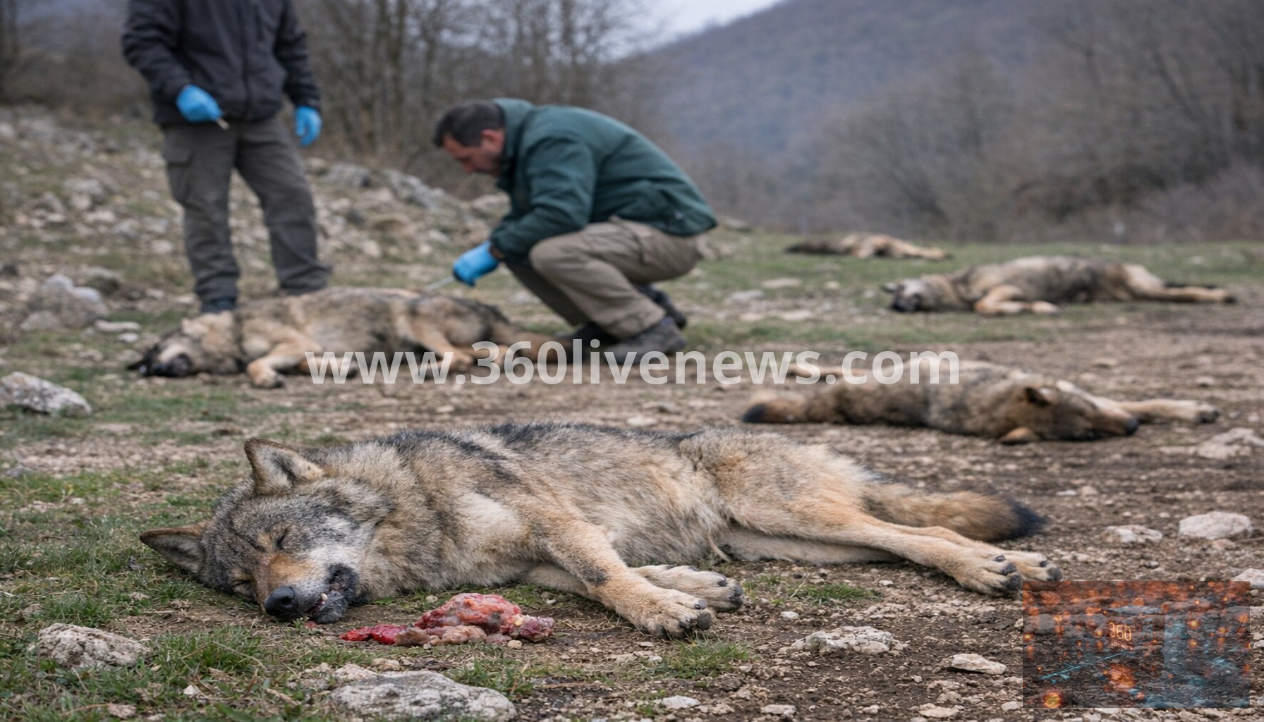 Poisoning suspected in deaths of 18 wolves in Italian national park