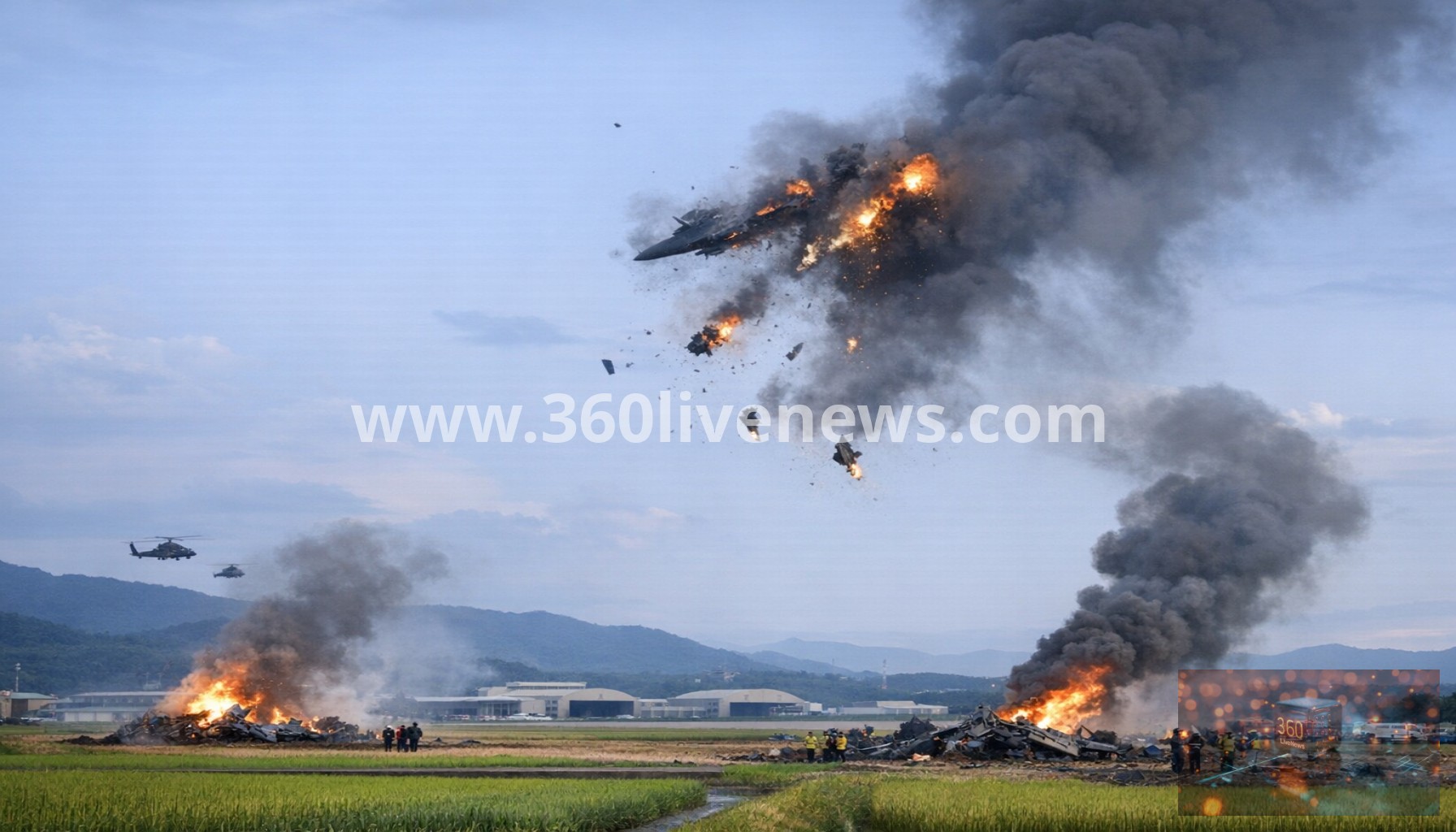 South Korean Fighter Jets Collide Mid-Air Due to Pilots Taking Photos