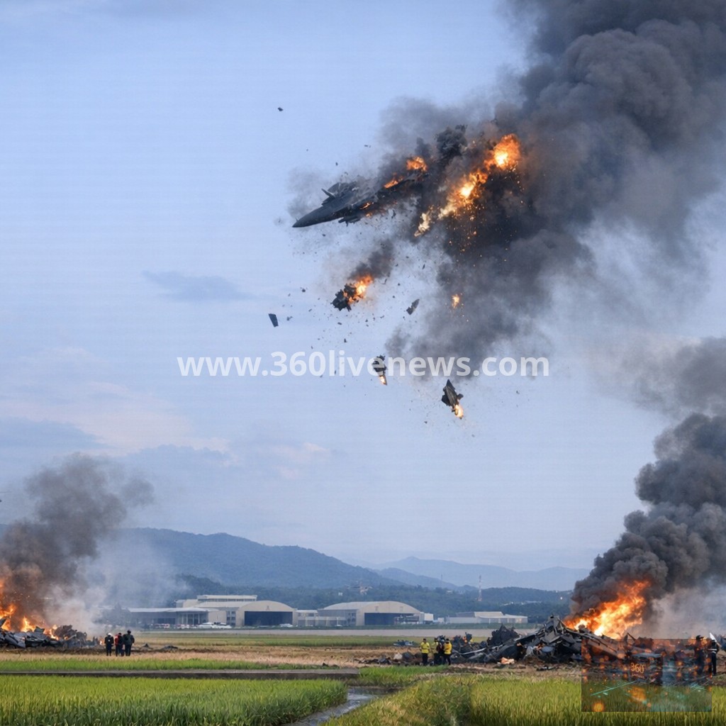 South Korean Fighter Jets Collide Mid-Air Due to Pilots Taking Photos