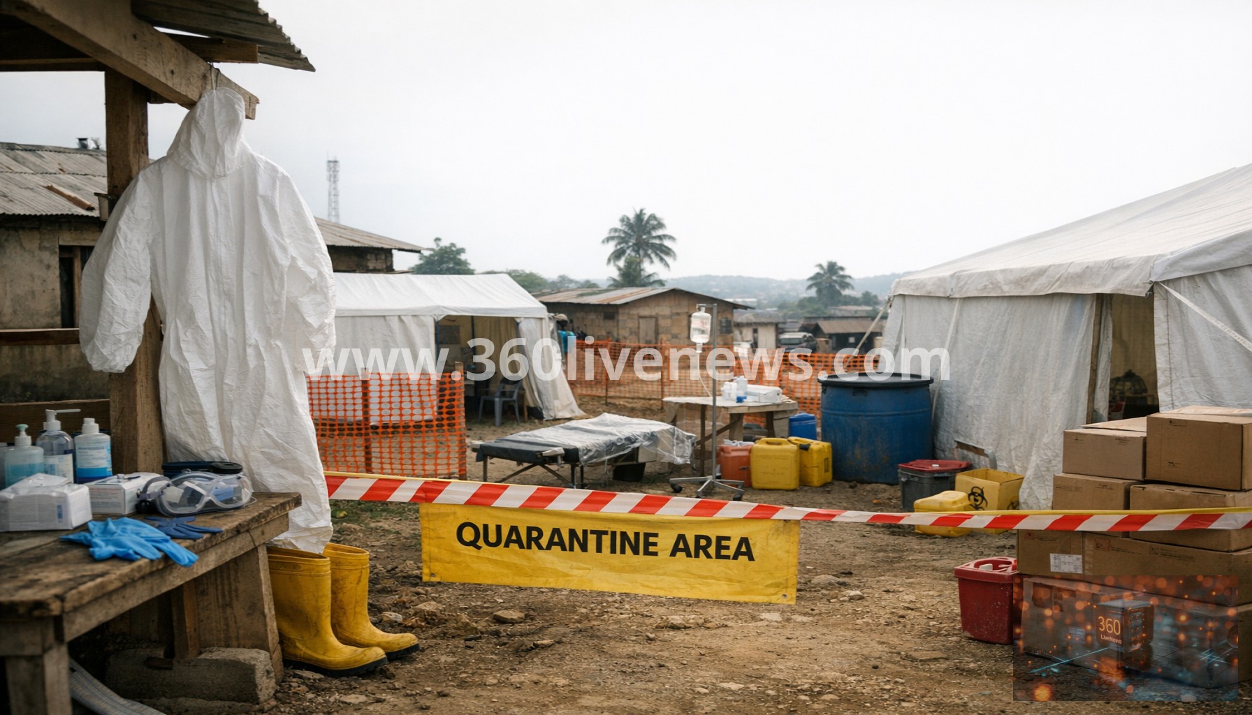 DR Congo Ebola response strained by aid cuts, report says
