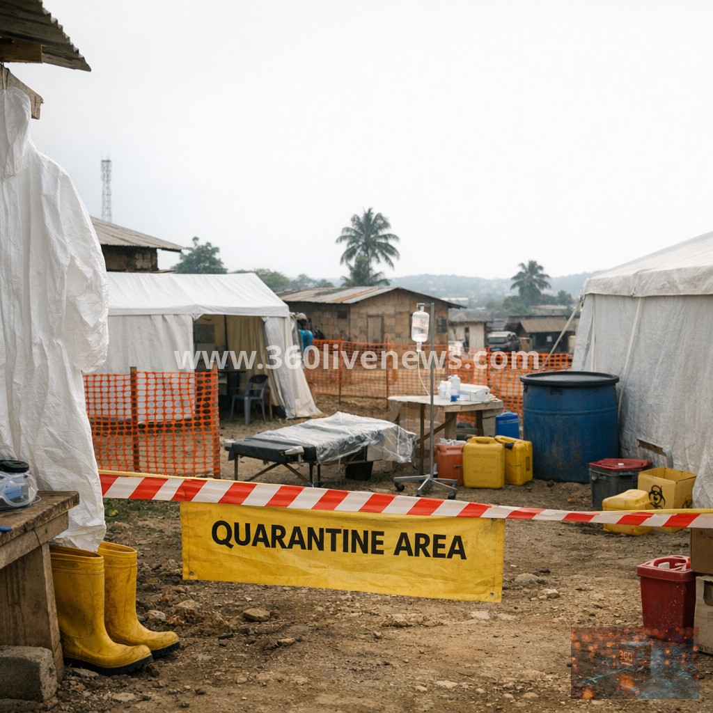 DR Congo Ebola response strained by aid cuts, report says