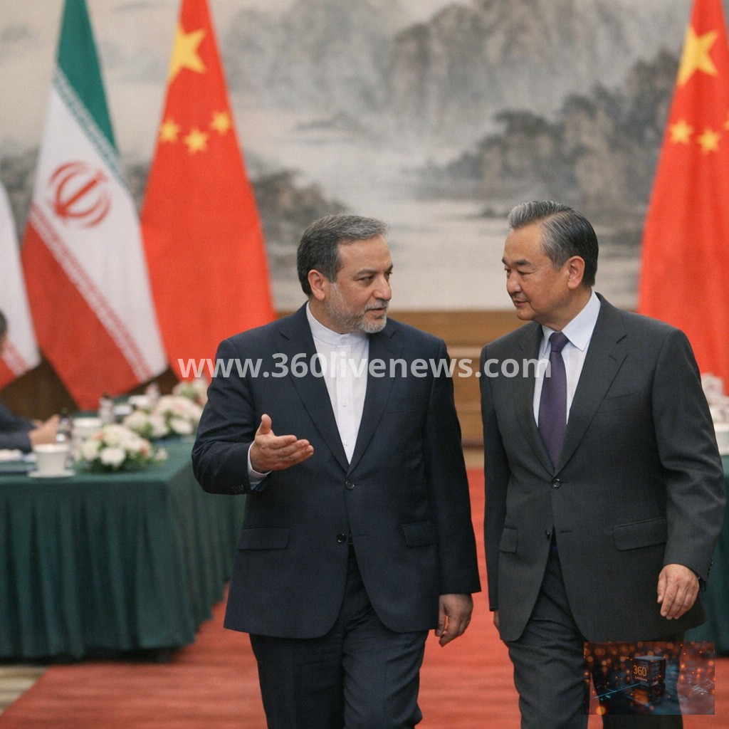 Iran foreign minister in Beijing as China urges reopening of Strait of Hormuz