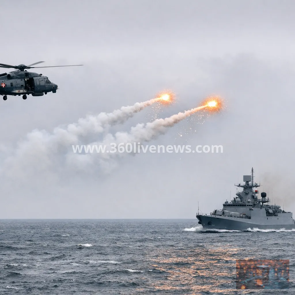 Russian frigate fires flares near Danish military helicopter in Baltic Sea