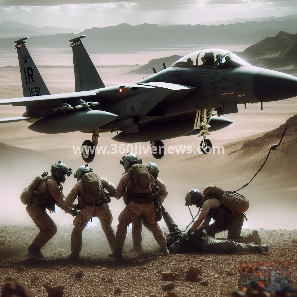 F-15E fighter jet shot down over Iran; one crew member rescued, second remains missing