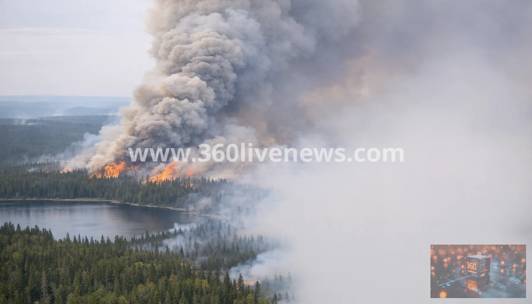 More than 900 wildfires burn across Canada as smoke spreads beyond North America