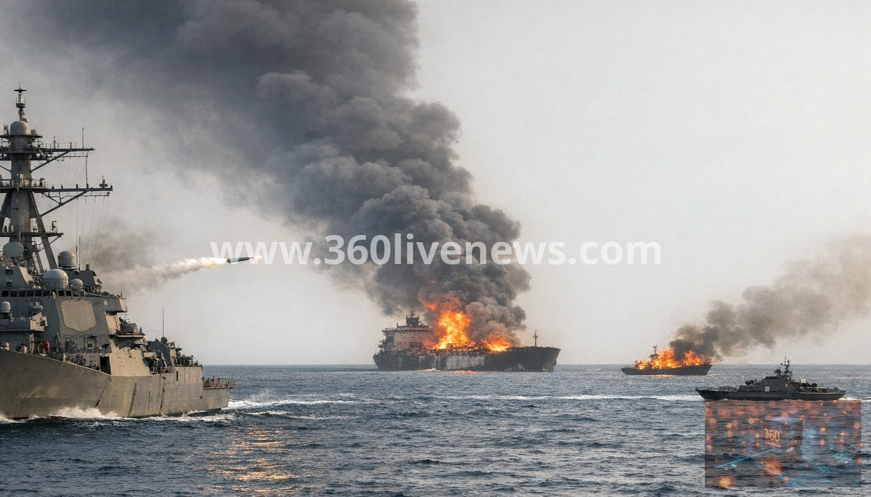 US and Iran trade strikes in Gulf of Oman amid fragile ceasefire