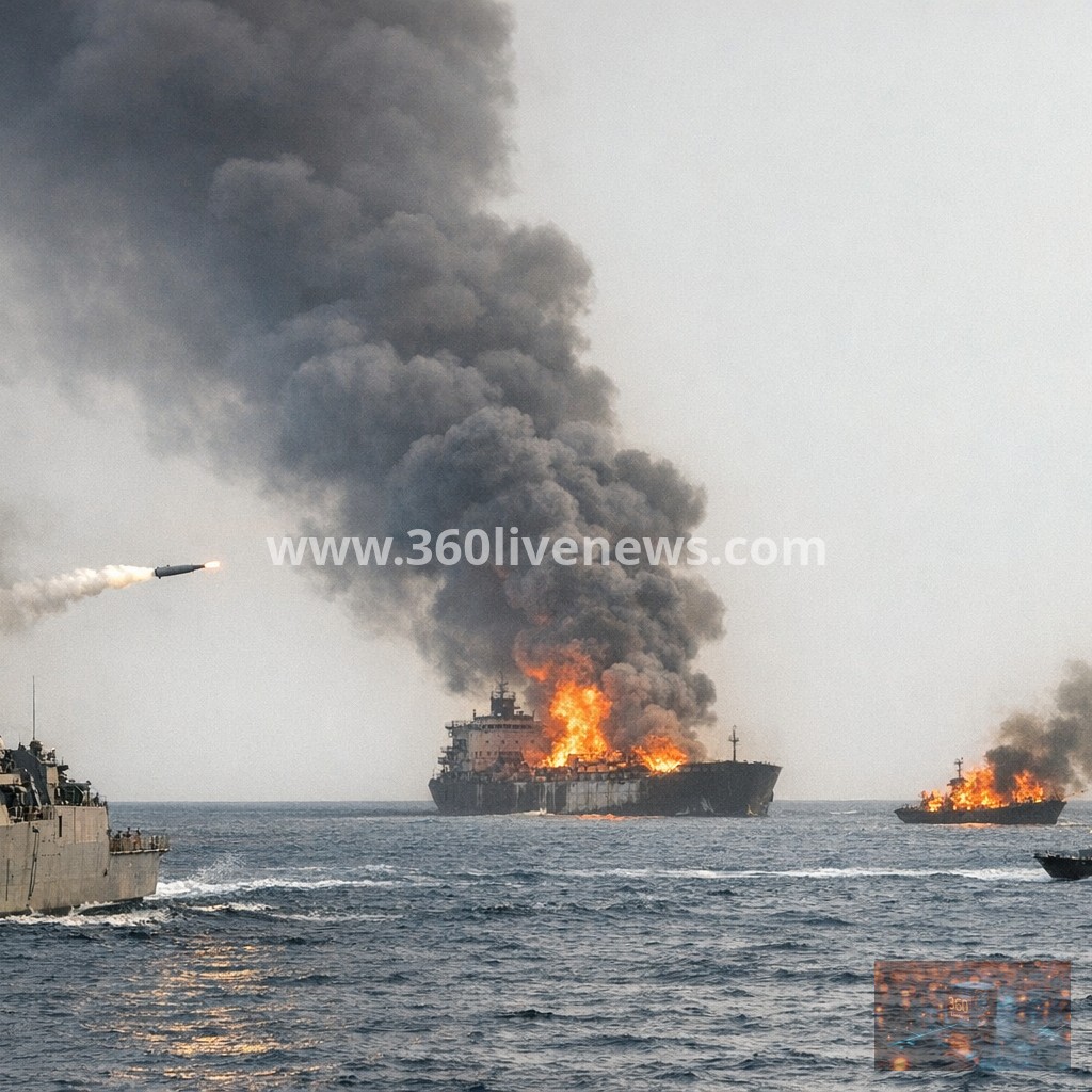 US and Iran trade strikes in Gulf of Oman amid fragile ceasefire
