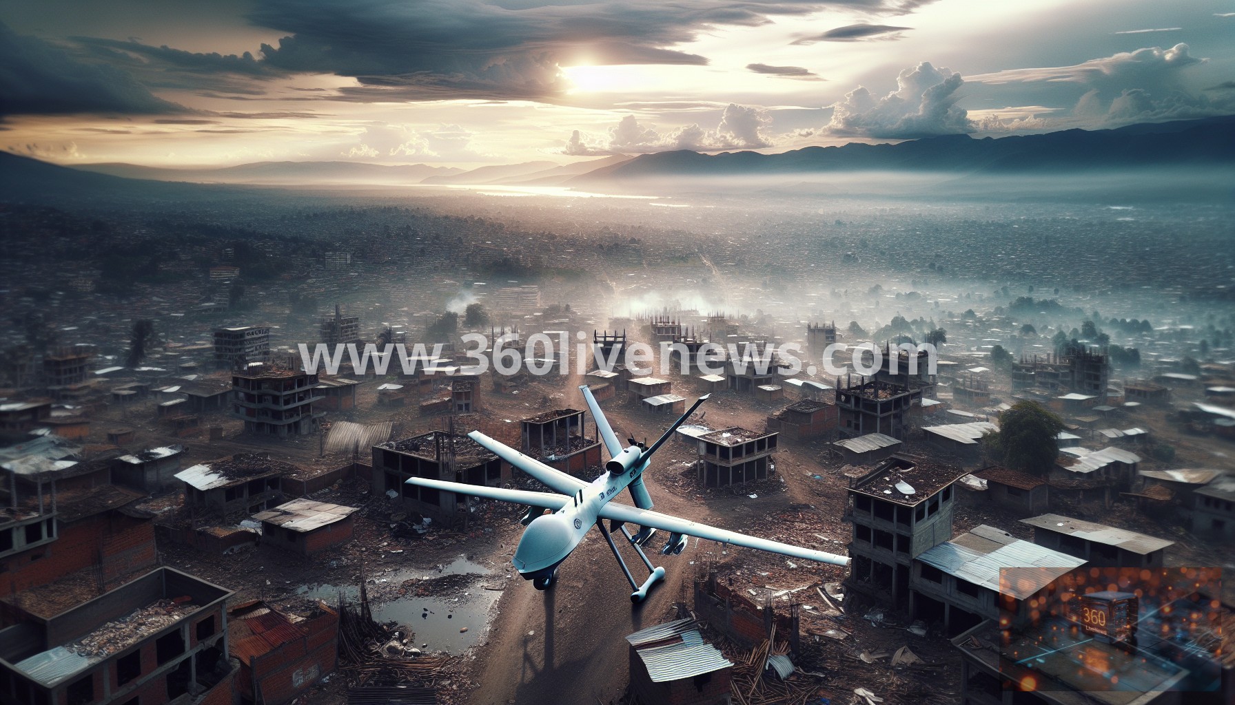 Drone attack in Goma, eastern Democratic Republic of Congo, kills at least three people amid ongoing violence and instability