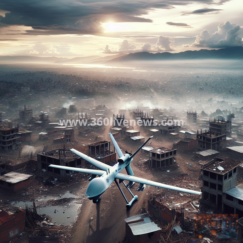 Drone attack in Goma, eastern Democratic Republic of Congo, kills at least three people amid ongoing violence and instability