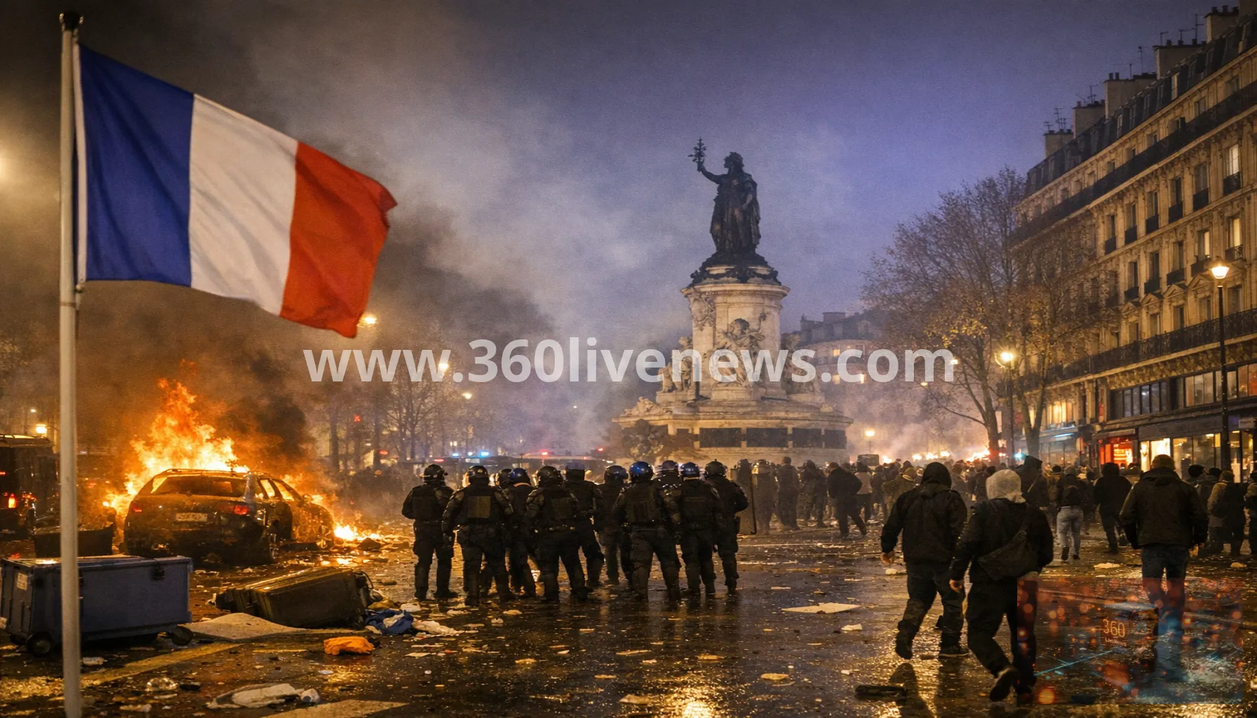 France hit by violent protests, looting and mass arrests