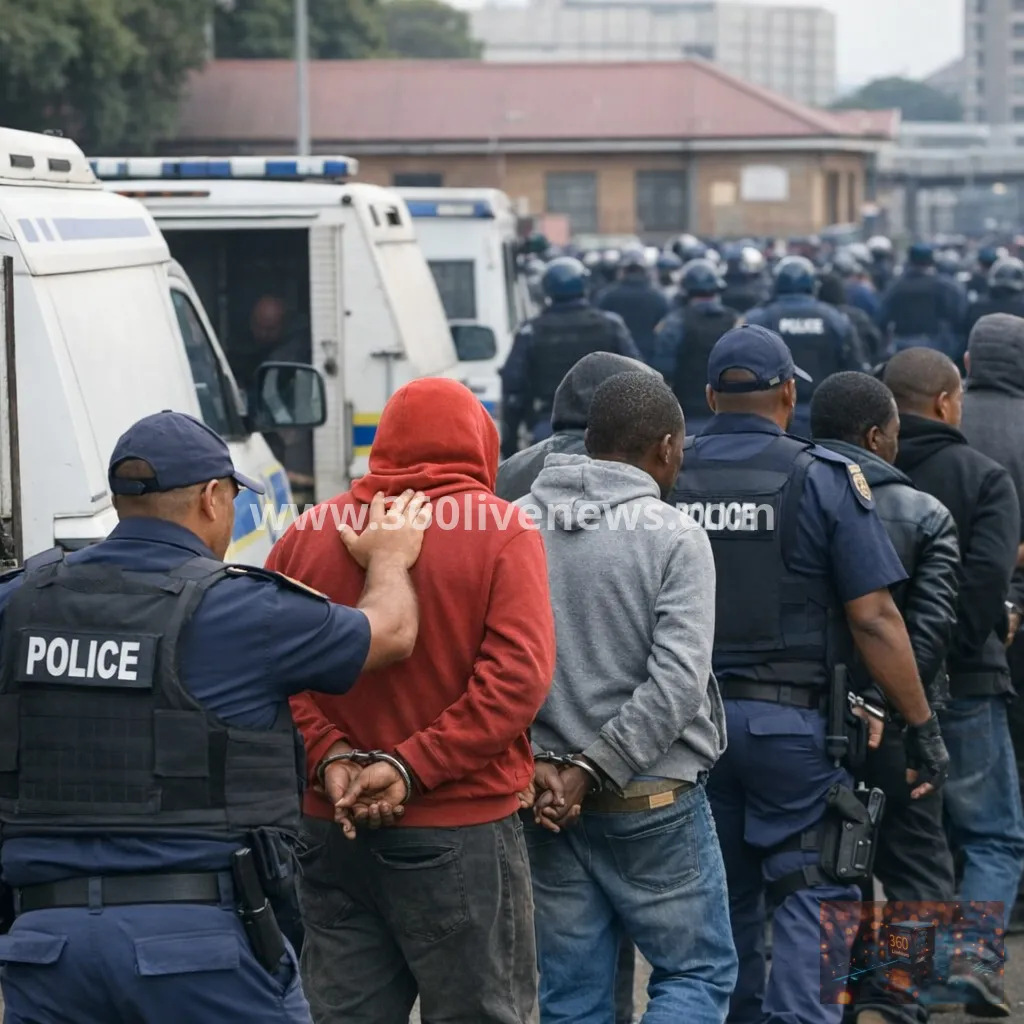South Africa arrests more than 900 after antimigrant protests turn violent