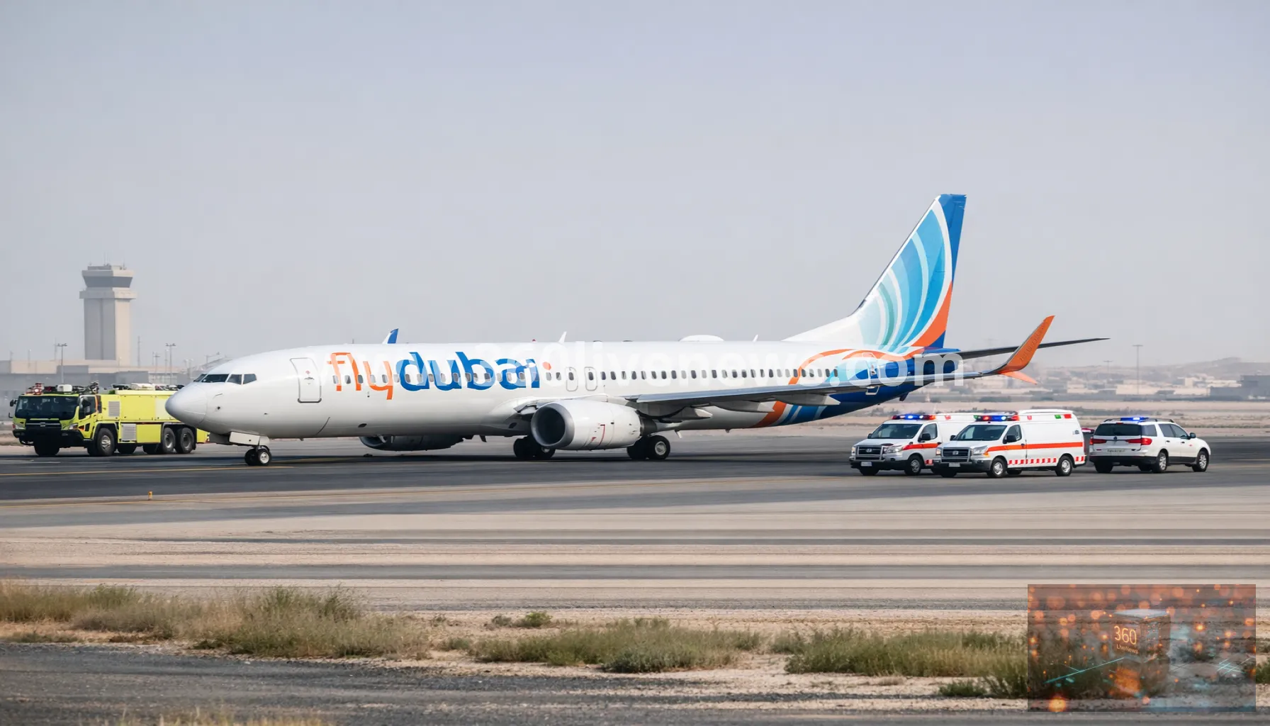 FlyDubai flight bound for Israel plunges after in-flight stabbing, landing safely in Saudi Arabia
