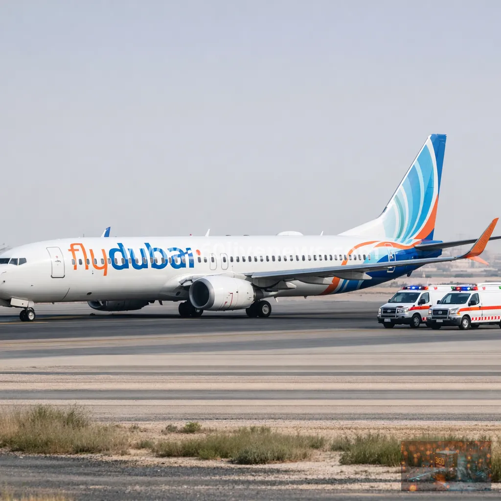 FlyDubai flight bound for Israel plunges after in-flight stabbing, landing safely in Saudi Arabia