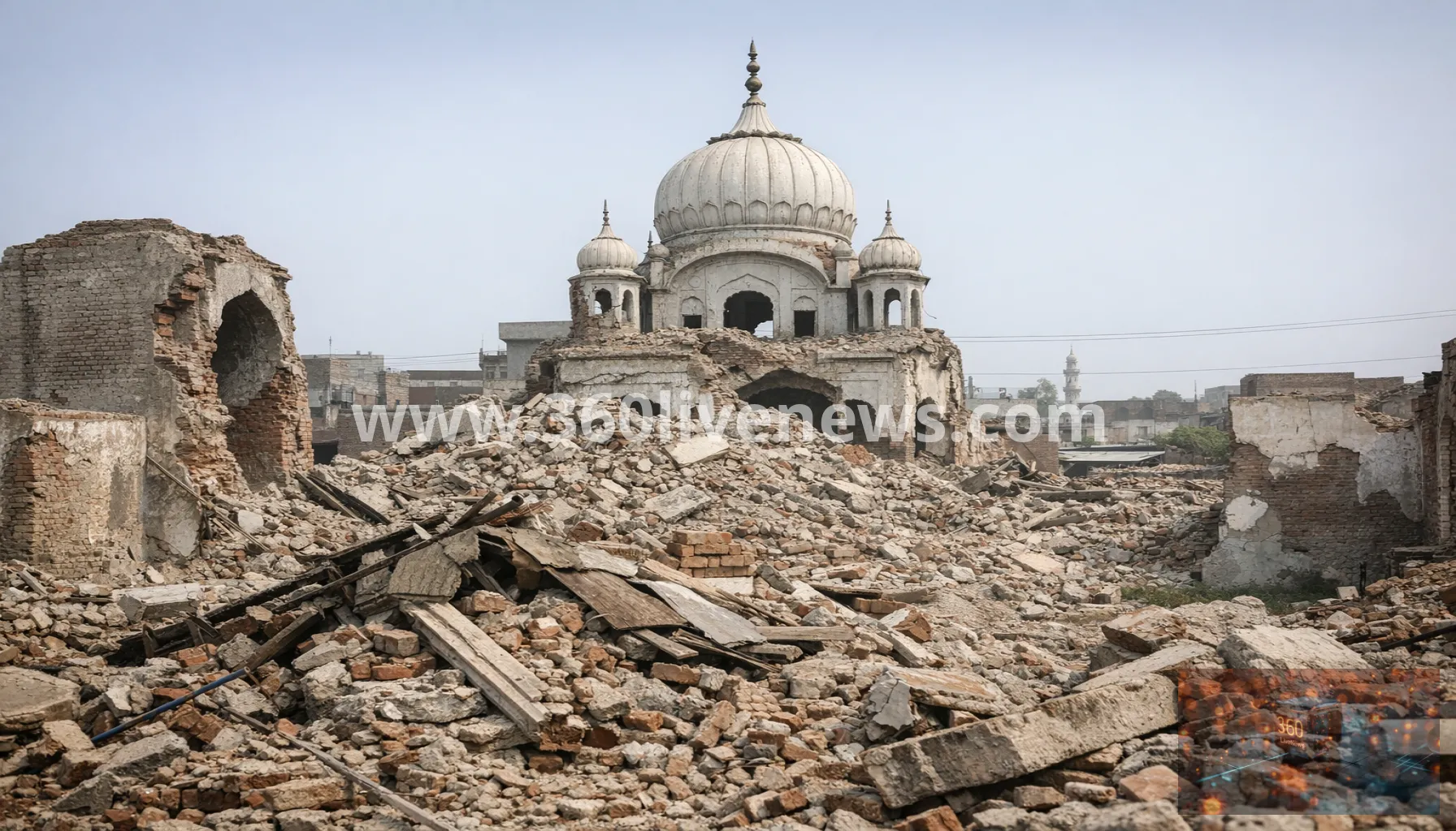 India condemns demolition of 125-year-old gurdwara in Pakistan's Farooqabad