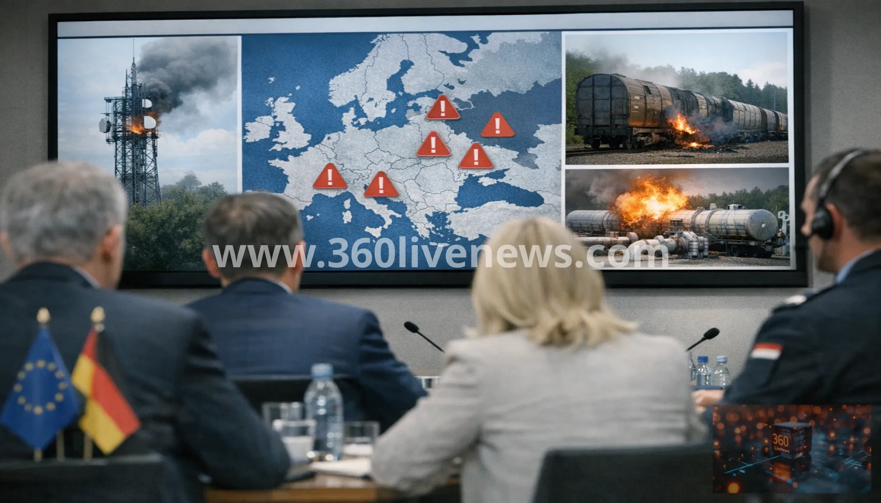 Alleged Russian sabotage campaign raises escalation fears across Europe