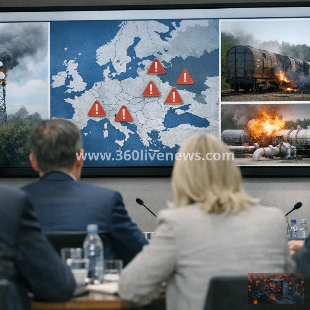 Alleged Russian sabotage campaign raises escalation fears across Europe