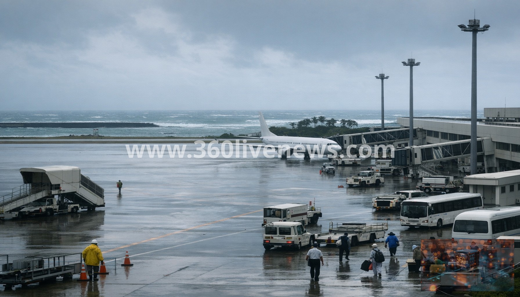 Japan's Okinawa braces for Typhoon Jangmi as flights are cancelled and evacuations urged
