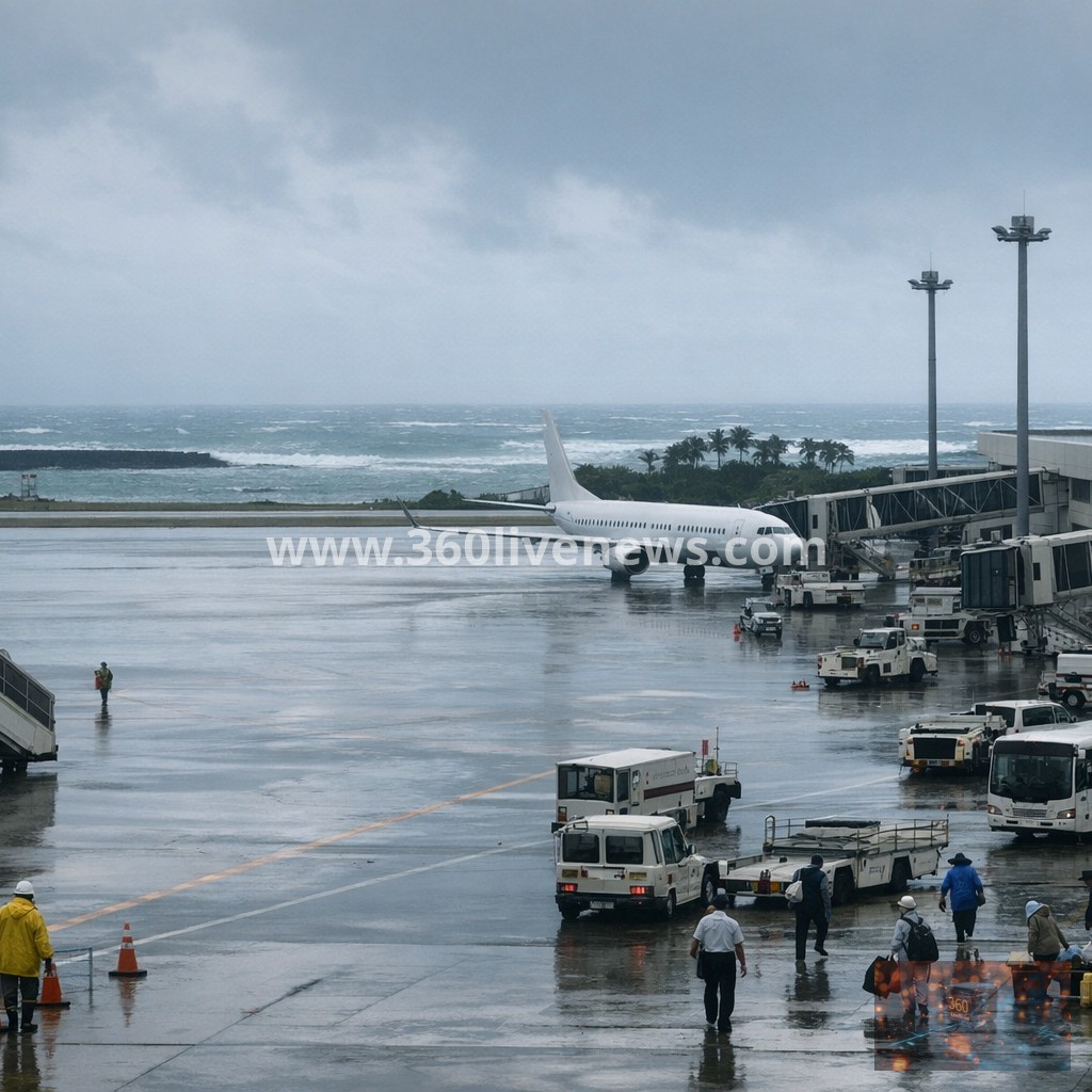 Japan's Okinawa braces for Typhoon Jangmi as flights are cancelled and evacuations urged