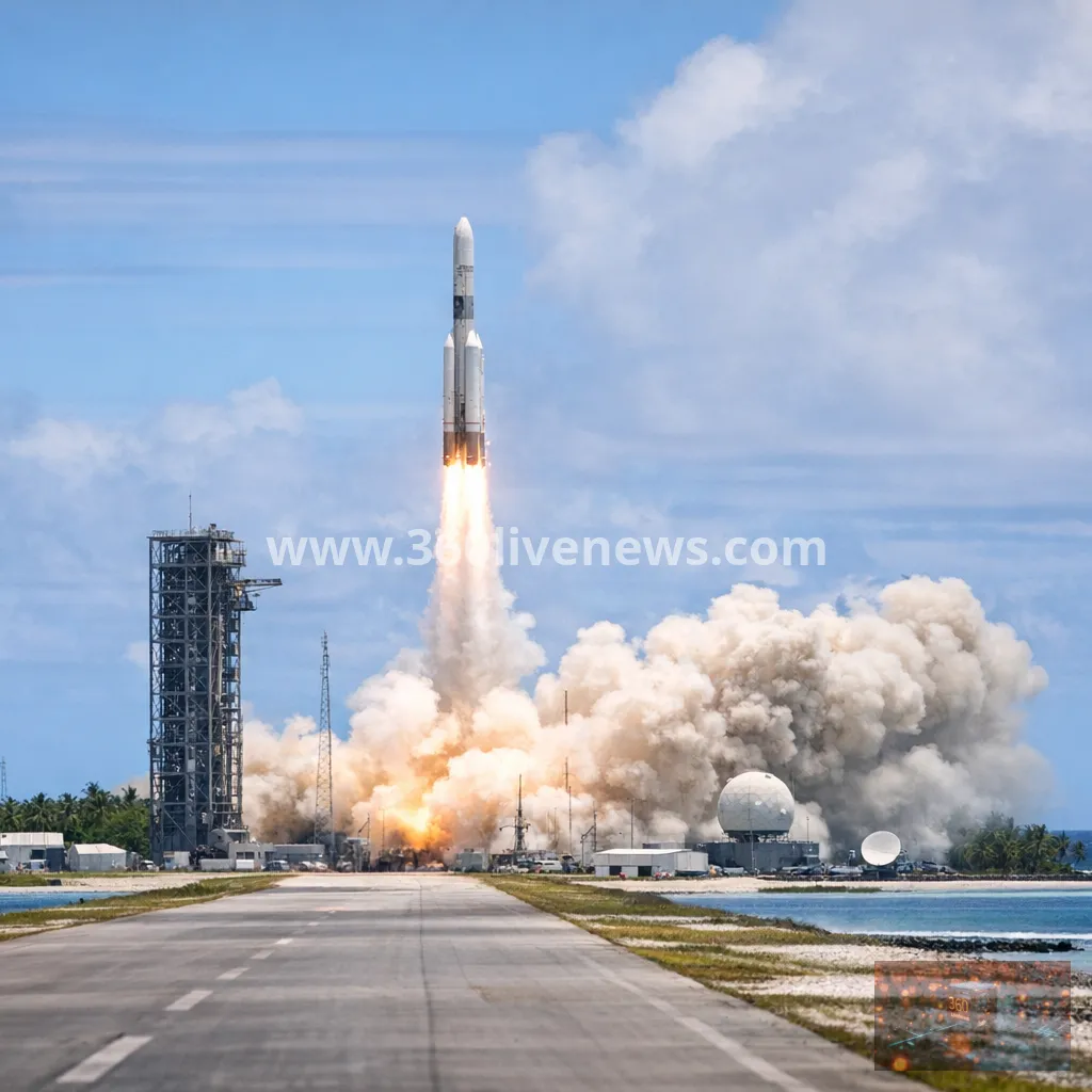 NASA launches robotic mission from the Marshall Islands to rescue falling Swift telescope