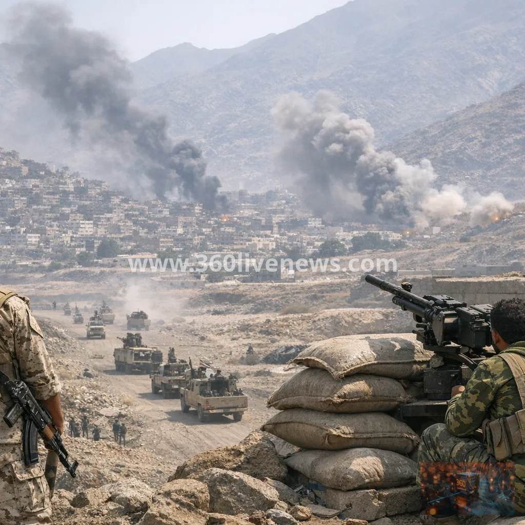 Yemen's government launches major offensive in Taiz as fighting intensifies