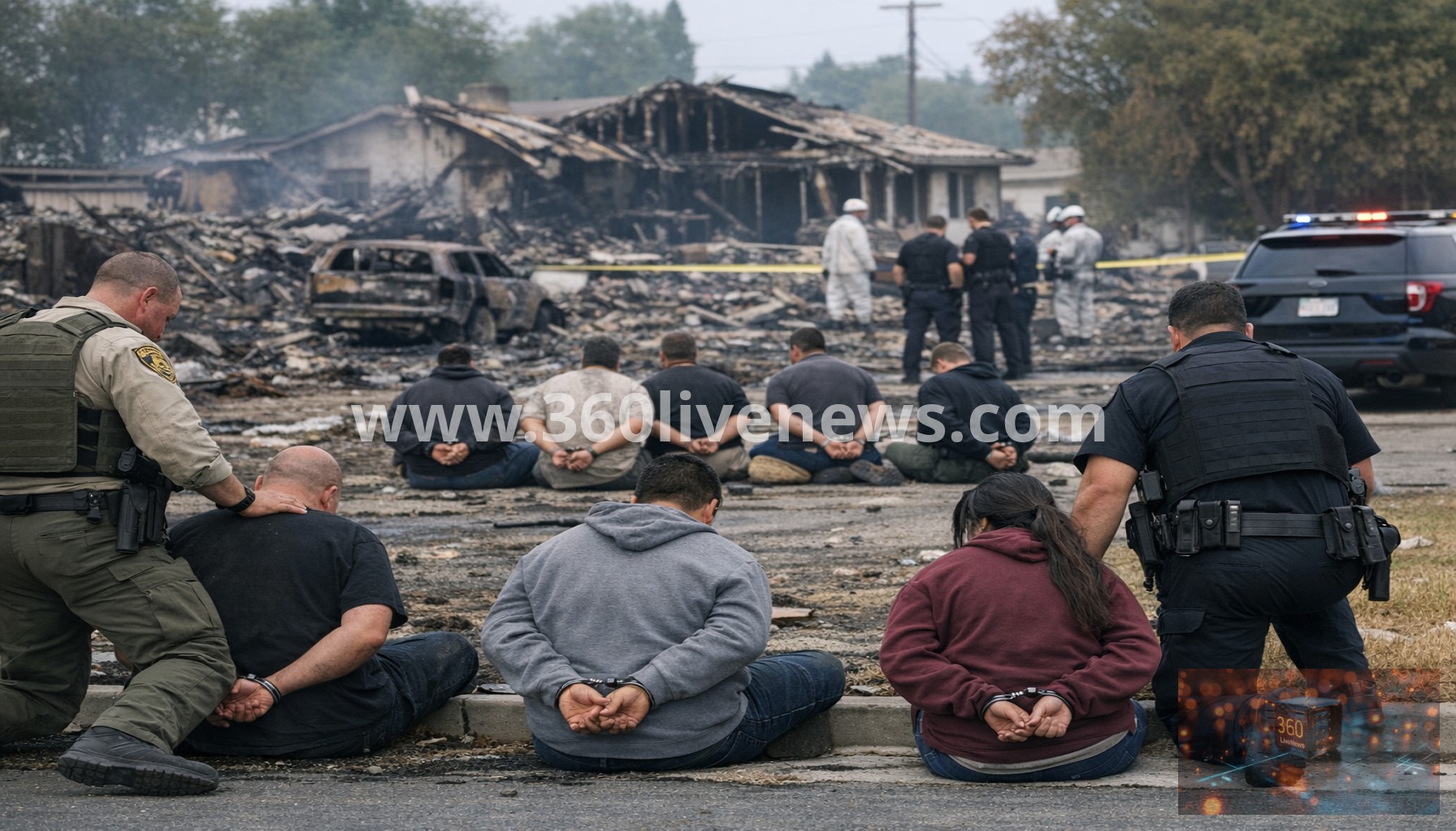 Eight Arrested in Connection with Deadly Fireworks Explosion in California