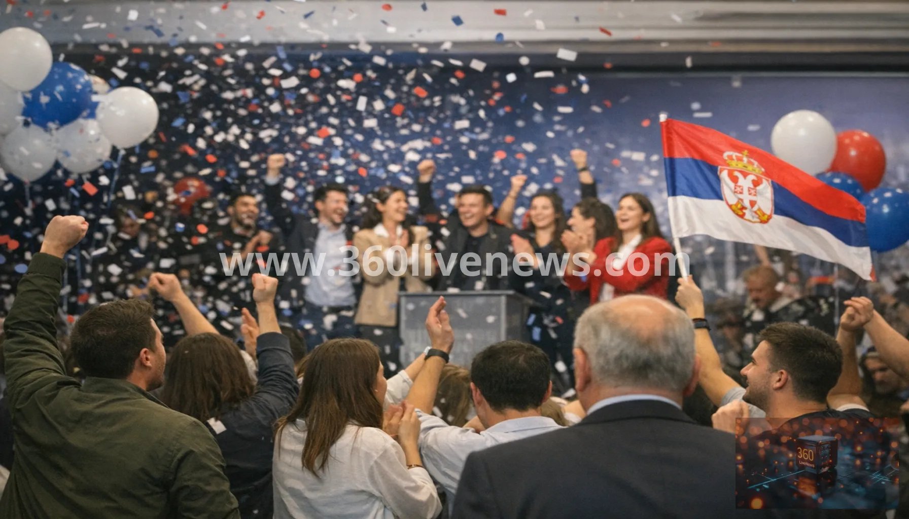 Serbia election shock as Student List wins outright majority and SNS heads into opposition