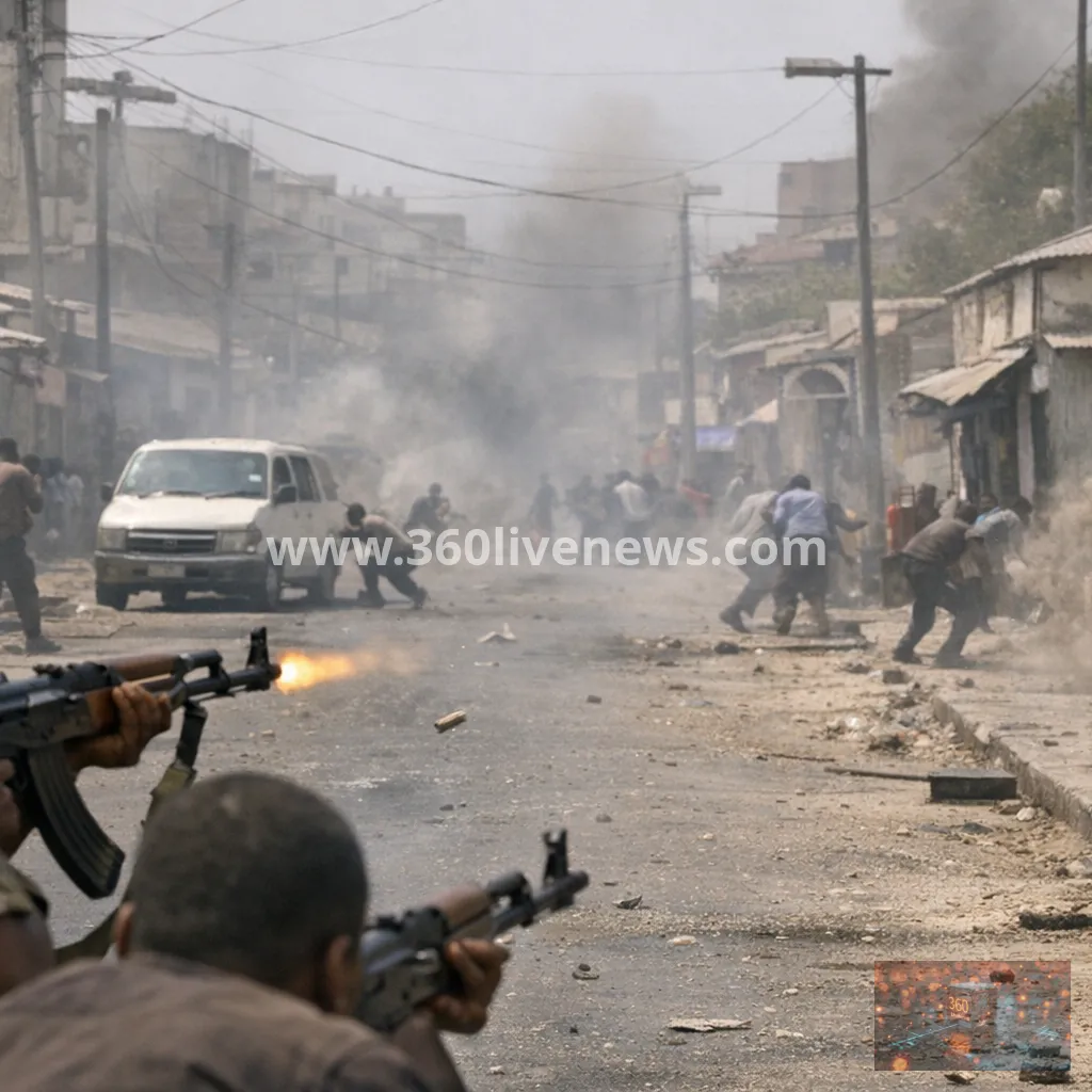 Gunfire erupts in Mogadishu ahead of planned anti-government protests
