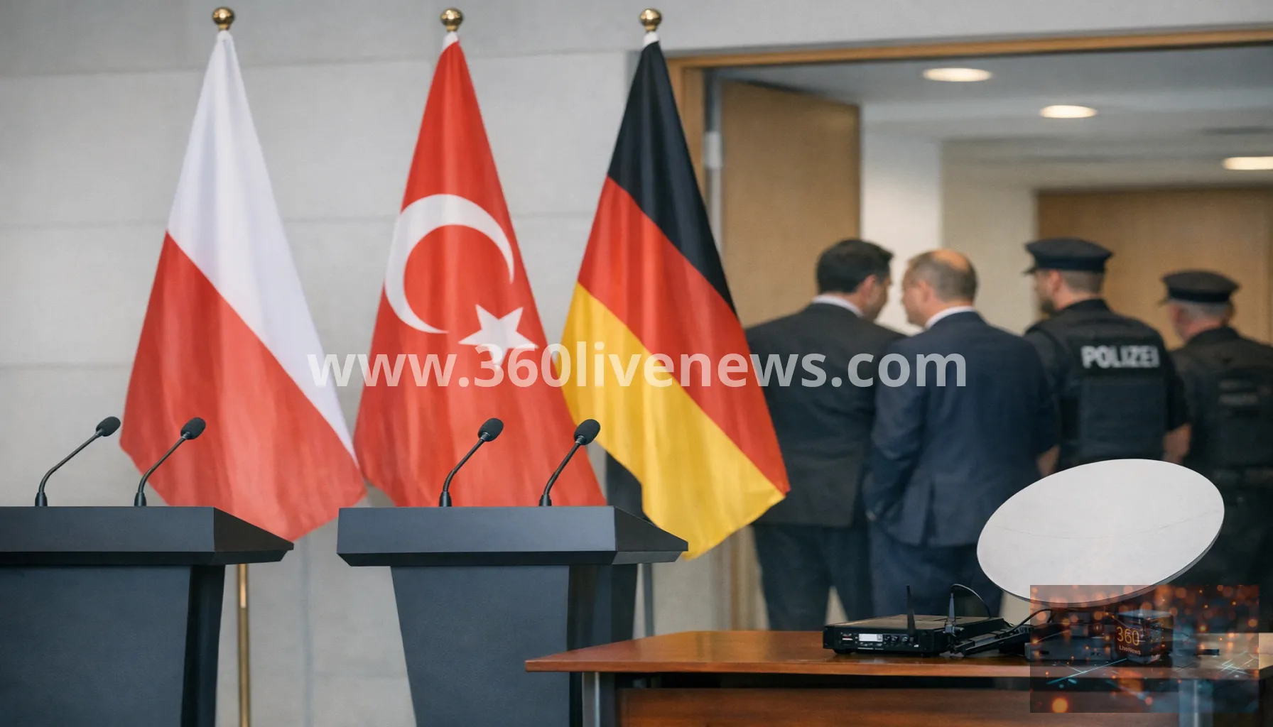 Poland says two Turkish citizens detained in Germany over Russia-linked Starlink station fire