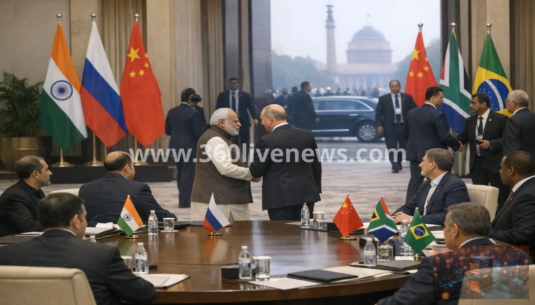 Putin arrives in New Delhi as BRICS summit opens amid Ukraine and Middle East wars