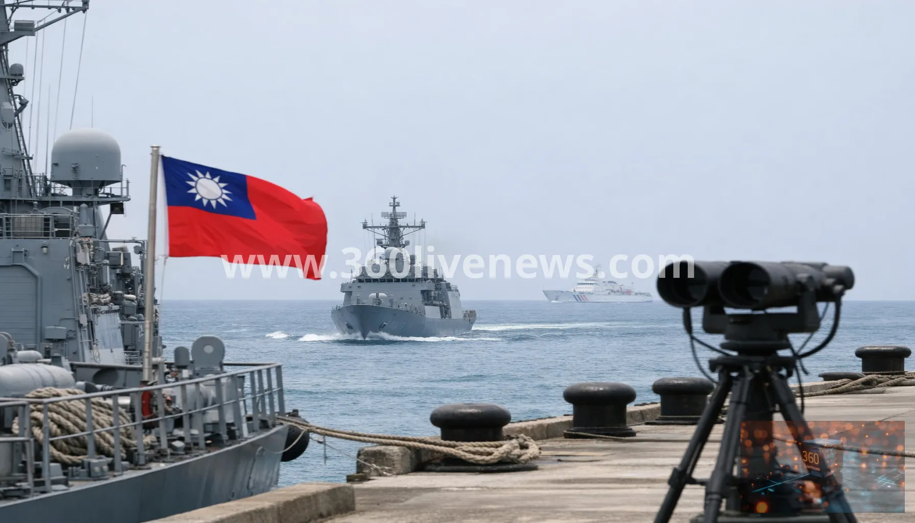 Taiwan dispatches ships after Chinese coast guard operation near Pratas Islands