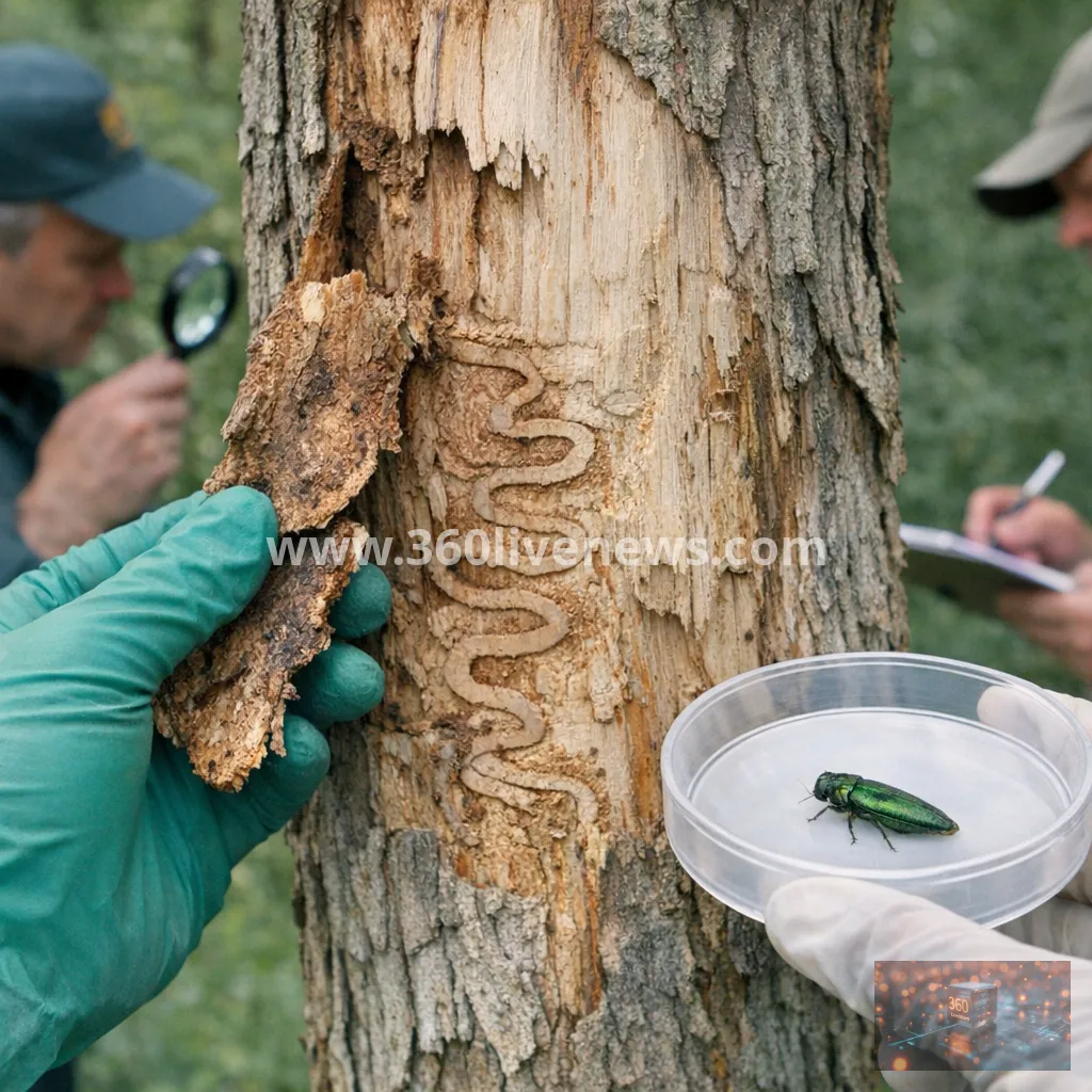 Emerald ash borer detected for first time in the EU in Hungary and Slovakia
