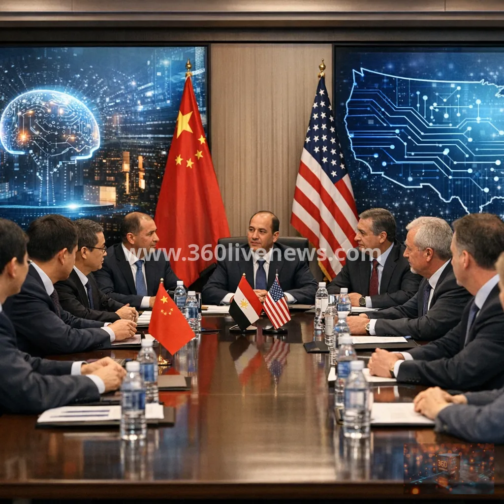 China and the United States compete for Egypt AI data-centre contract amid Xi Jinping visit